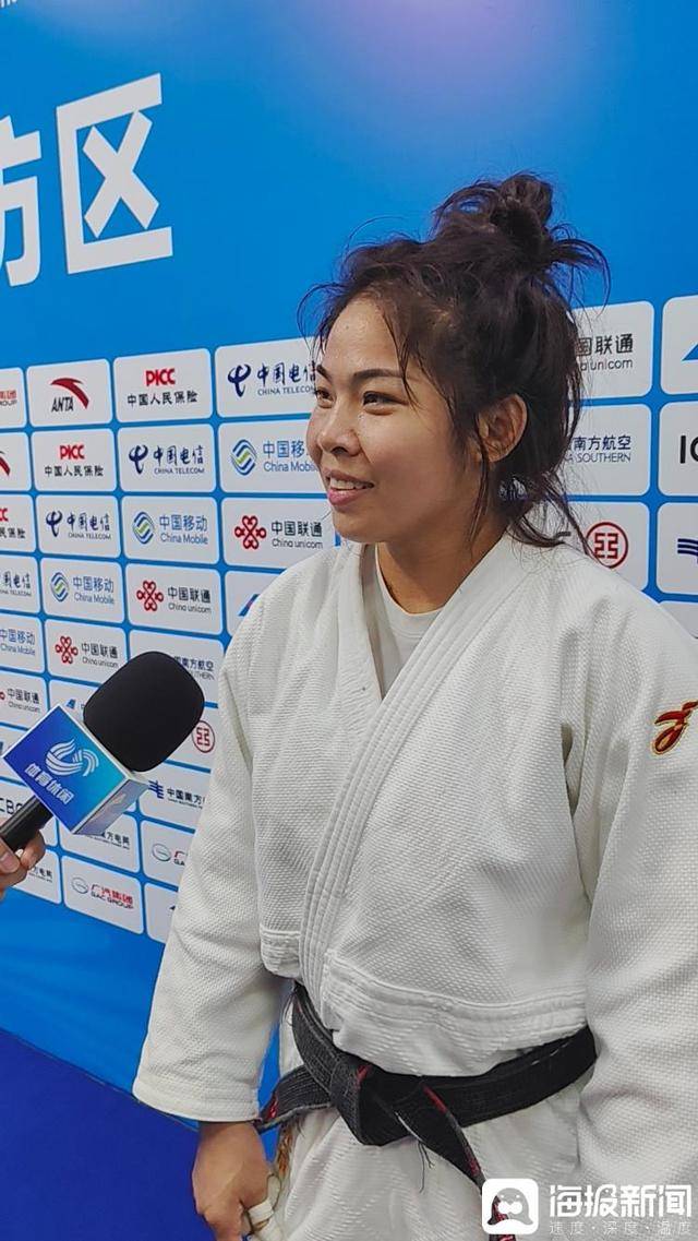 金牌速递:0.1秒逆转!青岛姑娘孙晓倩为山东夺得女柔首金